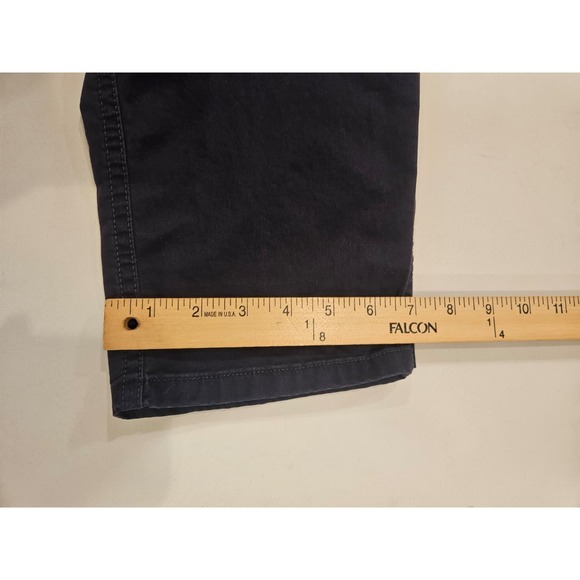 Fat Face Straight Leg Chino Pants Pigment Dyed Navy Blue Men's 32x30 Trouser - Picture 13 of 16